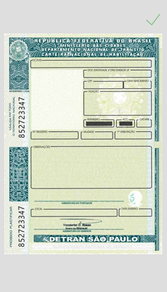 como tirar a foto do documento